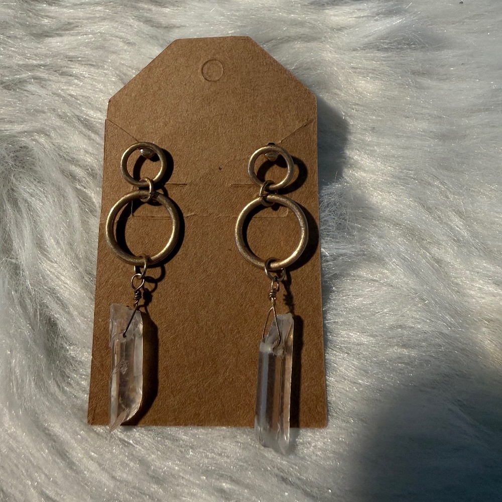 Chico's Gold Tone Dangling Earrings